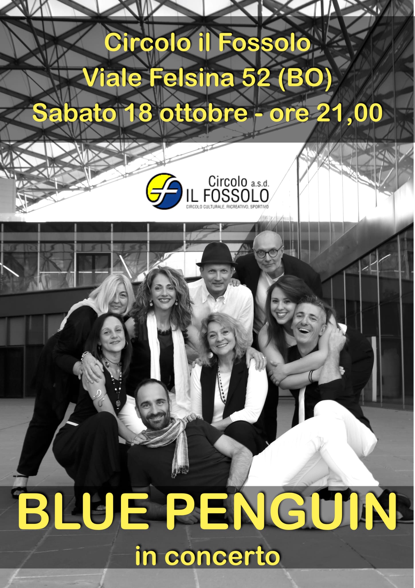 Blue Penguin in Concerto